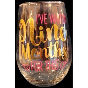 New Mom Stemless Wine Glass 30 OZ In Box